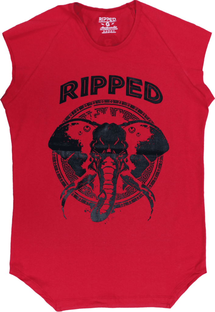 elefante japonés roja