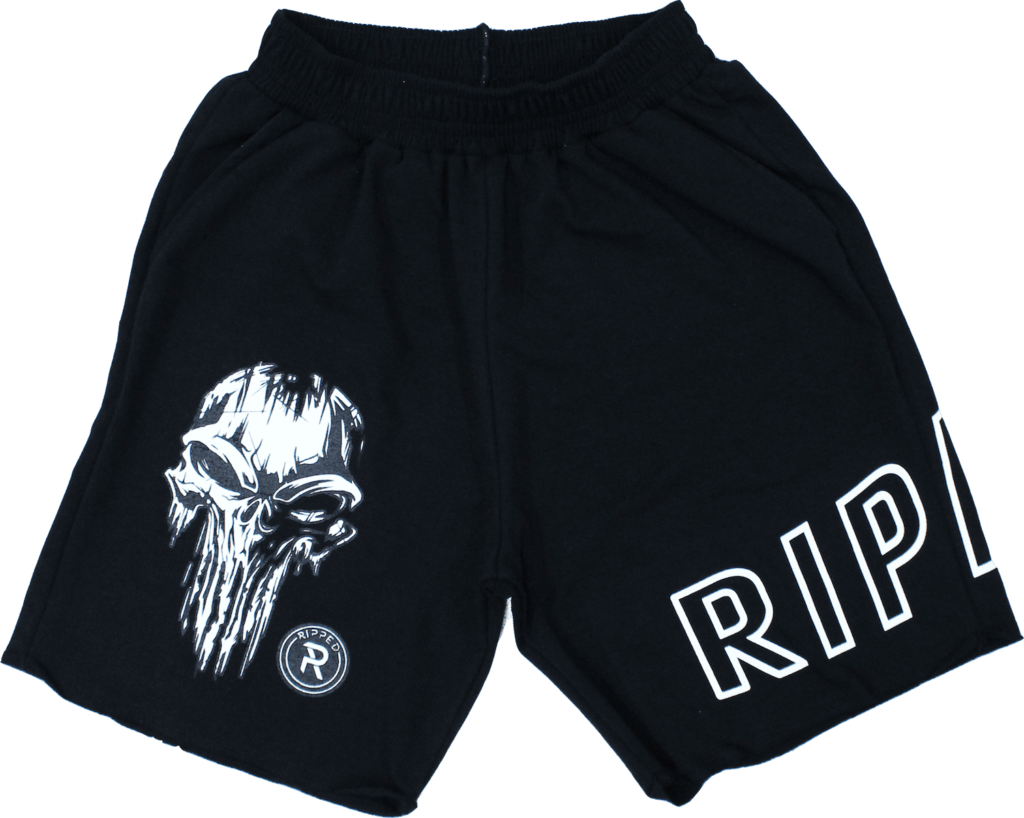 short ripped craneo alien negro frontal