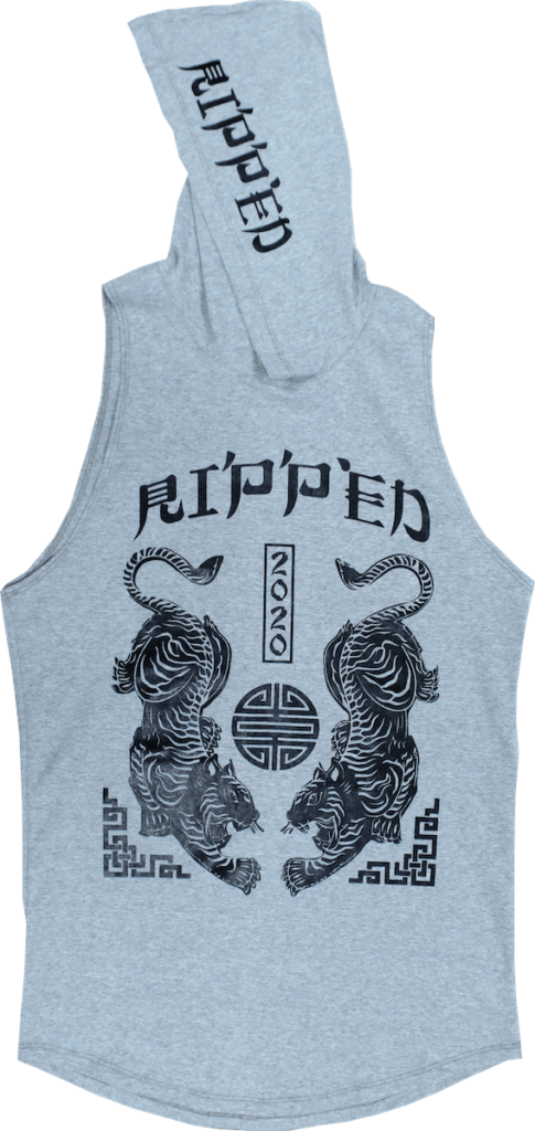 tigre gris resaque gorro