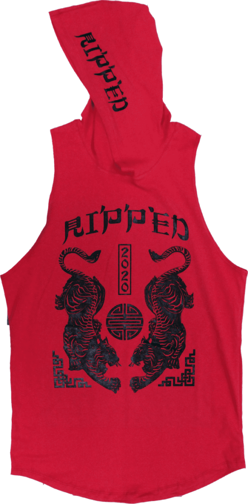 tigre roja resaque gorro