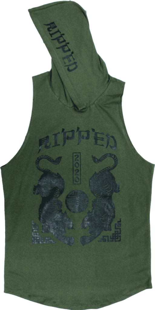 tigre verde resaque gorro