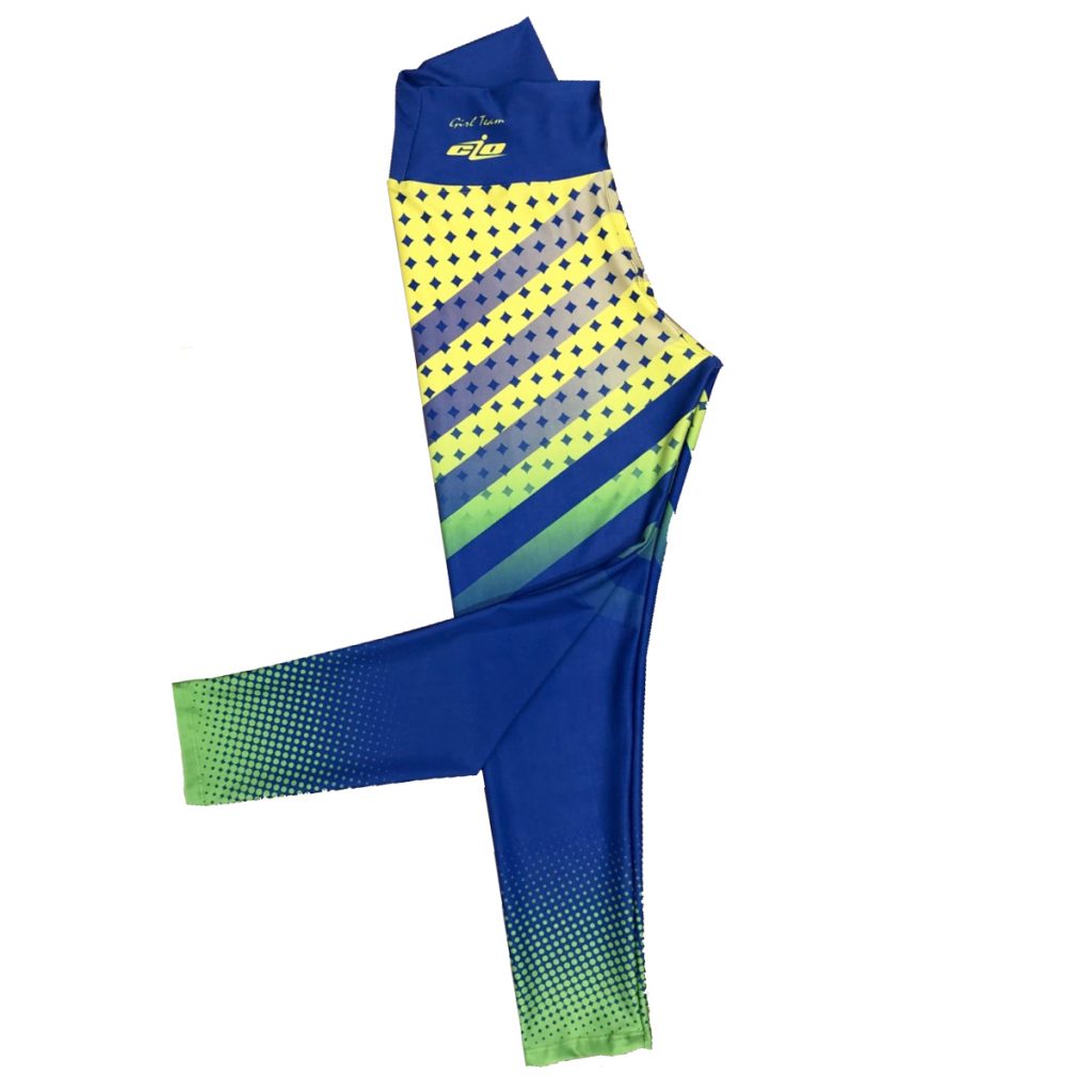 leggins cio barras y bolitas rey verde amarillo