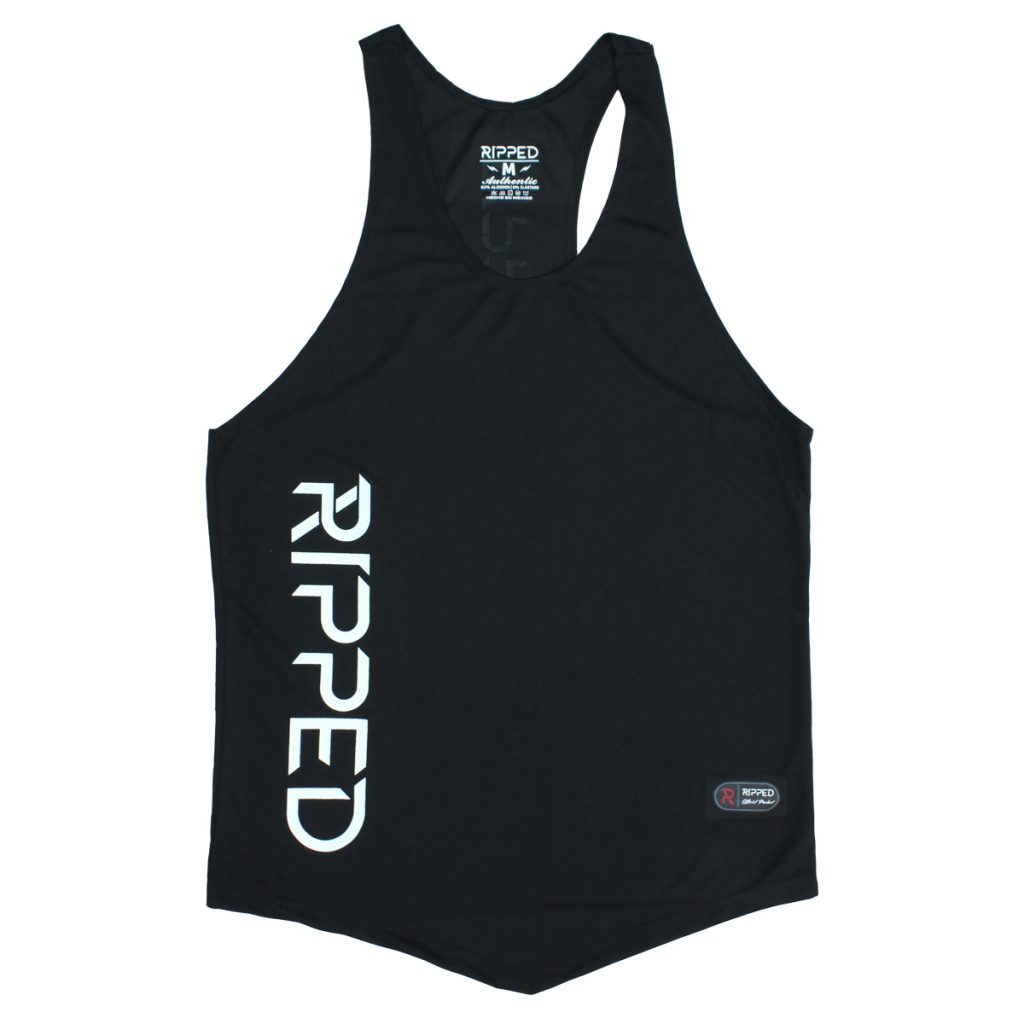 playera olimpica negra frente