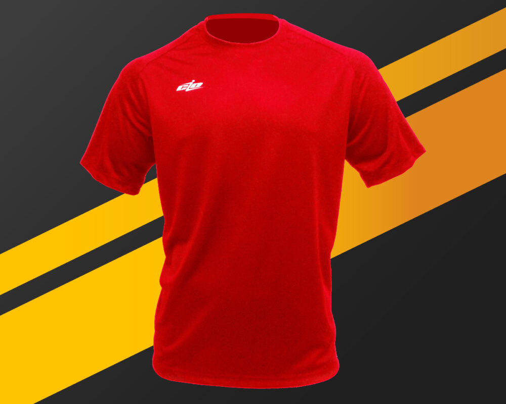 playera basica roja